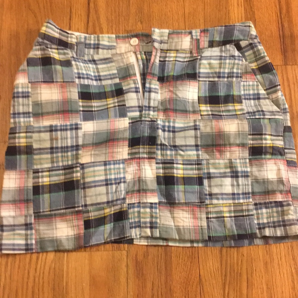 Madras skirt